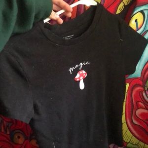 Magic mushroom crop top